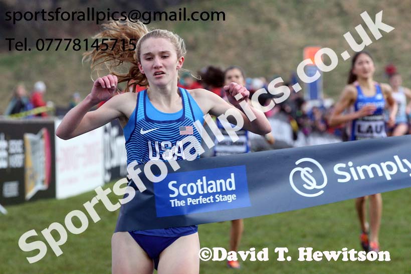 Simplyhealth Great Edinburgh XCountry junior women, 2018 Simplyhealth Great Edinburgh International XCountry. Photo: David T. Hewitson/Sports for All Pics